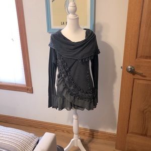 Gorgeous Venus Ruffle Sweater